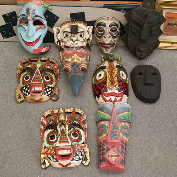 中野区にて民族仮面を買取させていただきました | 骨董品の買取なら