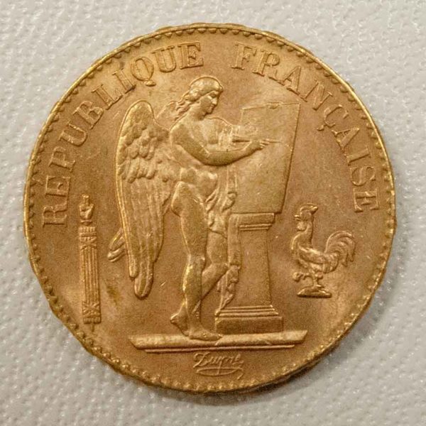 エンジェル フランス 20フラン金貨