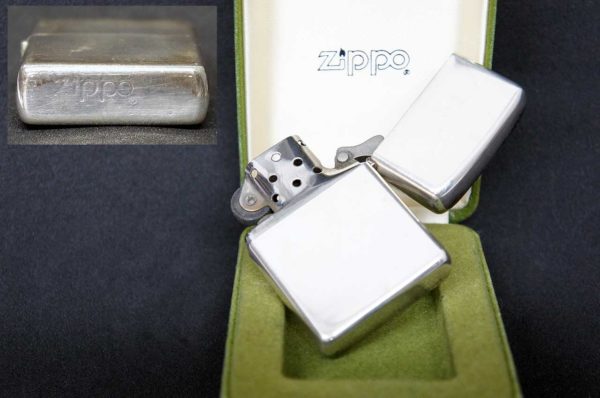 １９８０年代のヴィンテージ Zippo ジッポー ライター を買い取りさせ 