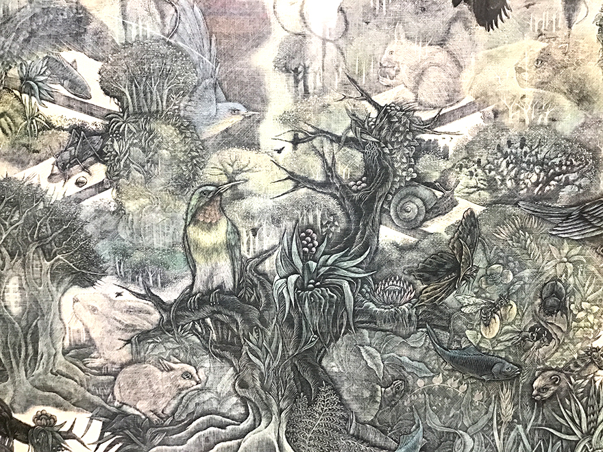 小林敬生 木口木版画