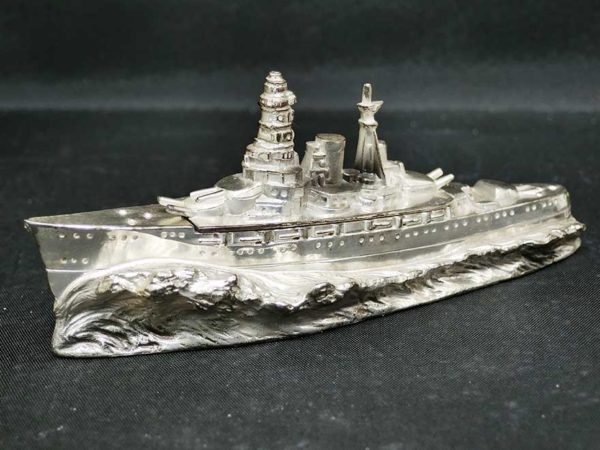 旧日本軍・軍艦インク入れを武蔵野市にて買取させていただきました。 | 骨董品の買取なら杉並区の道具屋 慈光