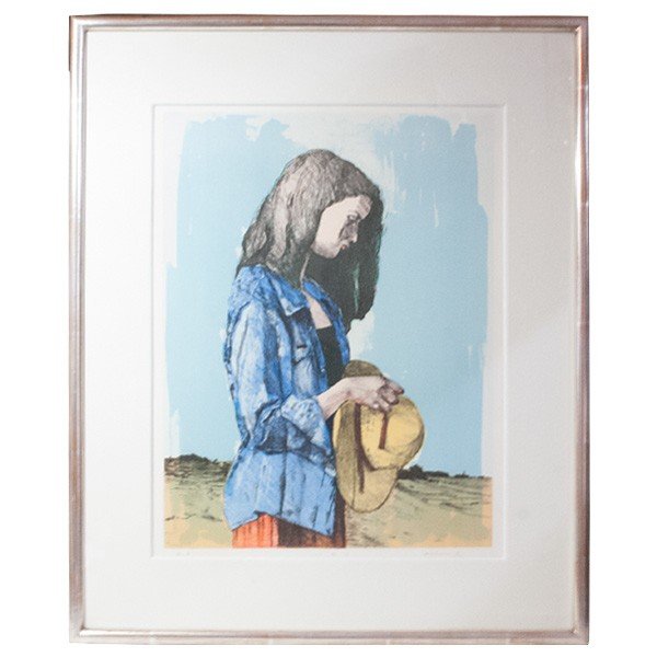 大津英敏「いのり」リトグラフを、ヤフーショッピングで販売しており