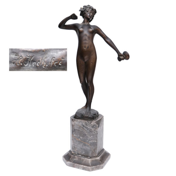 Hans Keck ハンス・ケック (1875-1941) ブロンズ像 裸婦像を販売し 